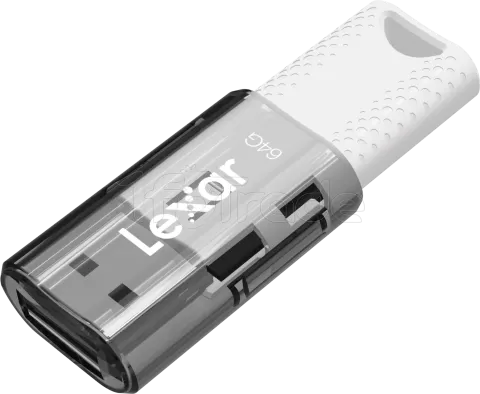 Photo de Clé USB 2.0 Lexar JumpDrive S60 - 128Go (Gris)