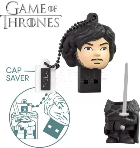 Photo de Clé USB 2.0 Tribe Game of Throne : John Snow - 16Go