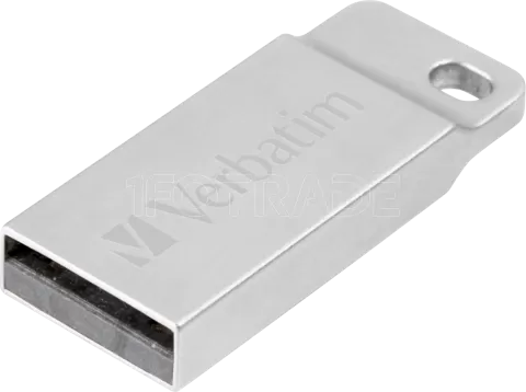 Photo de Clé USB 2.0 Verbatim Metal Executive - 16Go (Argent)
