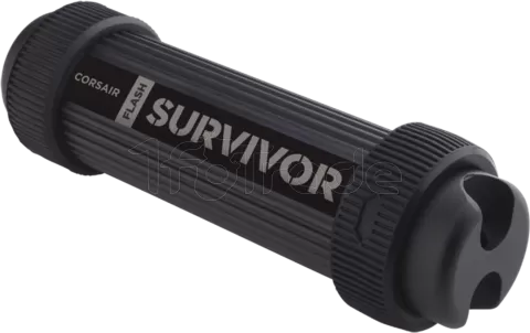 Photo de Clé USB 3.0 Corsair Flash Survivor Stealth - 128Go (Noir)
