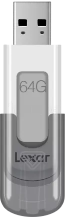Photo de Clé USB 3.0 Lexar JumpDrive V100 - 64Go (Gris)