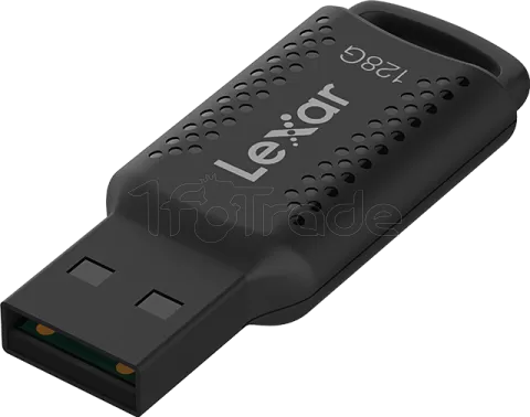 Photo de Clé USB 3.0 Lexar JumpDrive V400 - 128Go (Noir)