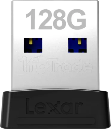 Photo de Clé USB 3.1 Lexar JumpDrive S47 - 128Go (Noir)