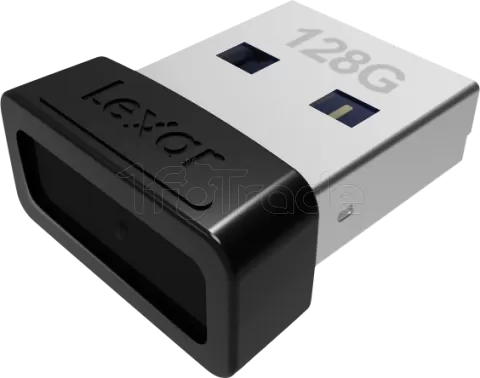 Photo de Clé USB 3.1 Lexar JumpDrive S47 - 128Go (Noir)