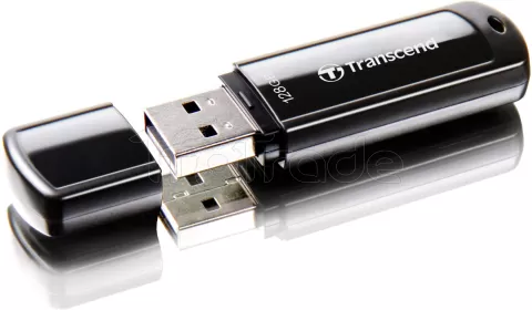 Photo de Clé USB 3.1 Transcend JetFlash 700 - 128Go (Noir)