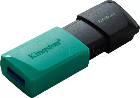 Photo de Clé USB 3.2 Kingston DataTraveler Exodia M - 256Go (Turquoise/Noir)