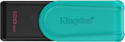 Photo de Clé USB 3.2 Kingston DataTraveler Exodia S - 128Go (Noir/Bleu)