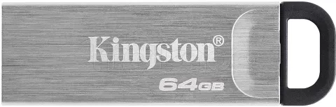 Photo de Clé USB 3.2 Kingston DataTraveler Kyson - 64Go (Gris/Noir)
