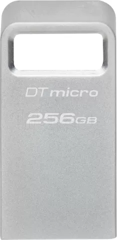 Photo de Clé USB 3.2 Kingston DataTraveler Micro - 256Go (Argent)