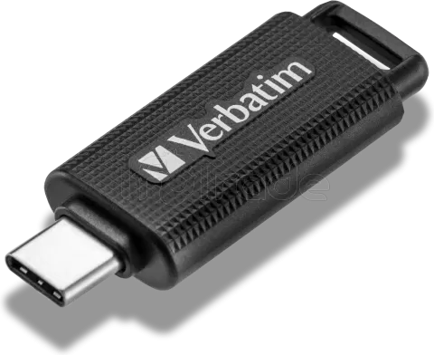 Photo de Clé USB 3.2 Type C Verbatim Store'n'Go - 128Go (Noir)