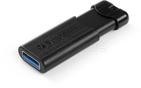 Photo de Clé USB 3.2 Verbatim PinStripe - 64Go (Noir)