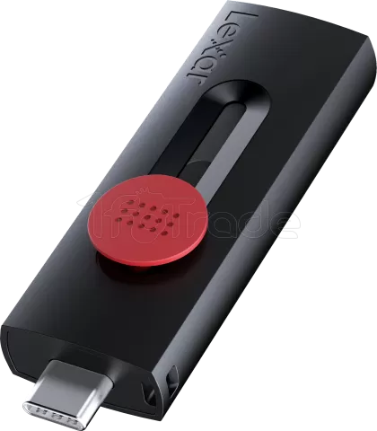 Photo de Clé USB-A/C 3.2 Lexar JumpDrive Dual Drive D300 - 256Go (Noir)