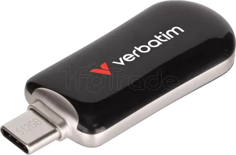 Photo de Clé USB-C 3.2 Verbatim Plectra - 64Go (Noir)