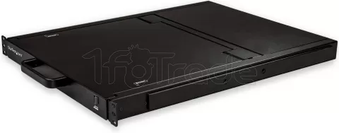 Photo de Console KVM StarTech RKCONS1708K 8 entrées avec écran LCD (Noir)