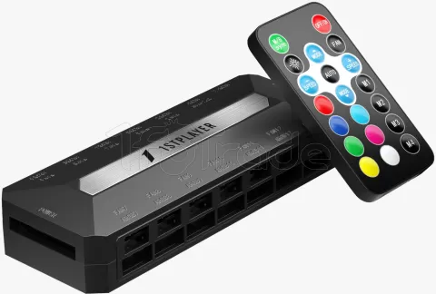 Photo de Contrôleur/Hub 1stPlayer  TL-FAN et ARGB Hub x14 (Noir)