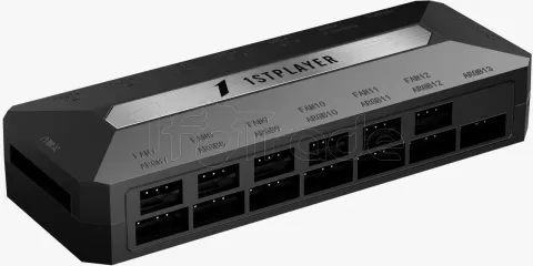 Photo de Contrôleur/Hub 1stPlayer  TL-FAN et ARGB Hub x14 (Noir)