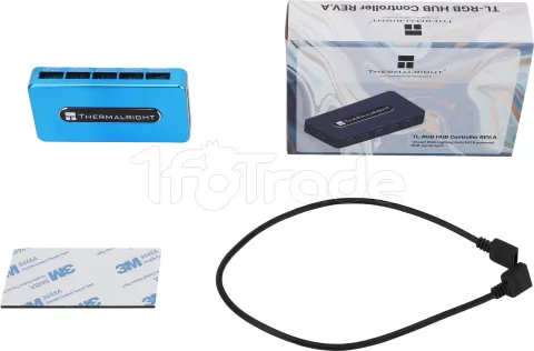 Photo de Contrôleur/Hub Thermalright RGB Hub Controller Rev.A (Bleu)