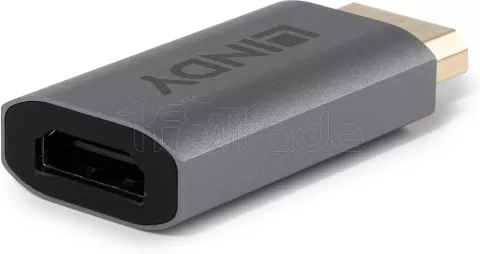 Photo de Convertisseur Lindy DisplayPort vers HDMI 8k (Gris)