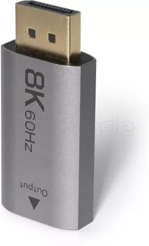 Photo de Convertisseur Lindy  USB Type C vers DisplayPort 8k (Argent)