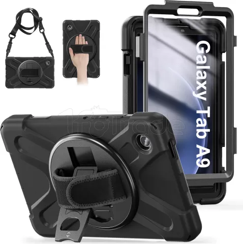 Photo de Coque de protection DLH pour Samsung Galaxy Tab A9 8,7" (Noir)