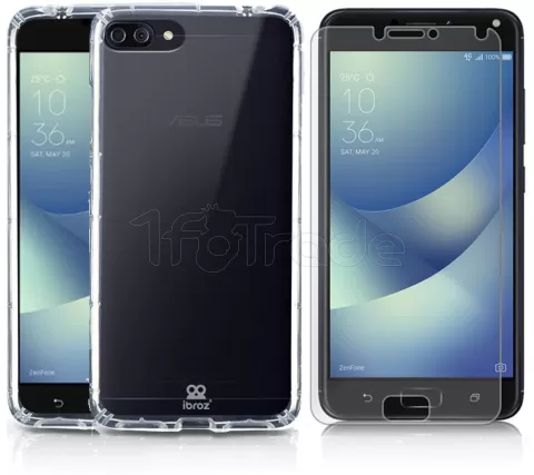 Photo de Coque Gel pour ASUS Zenfone 4 + Ecran de protection verre