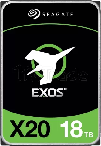 Photo de Disque Dur 3,5" Seagate Exos X20 18To  - S-ATA