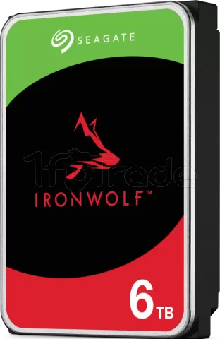 Photo de Disque Dur 3,5" Seagate IronWolf 6To 256Mo - S-ATA