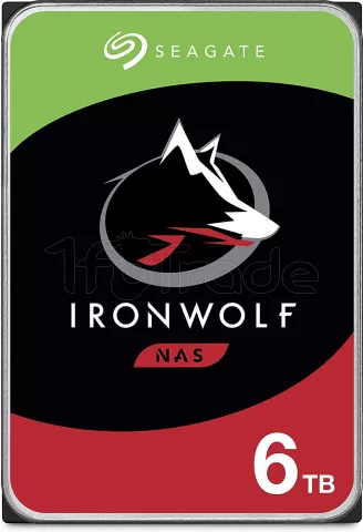 Photo de Disque Dur 3,5" Seagate IronWolf 6To  - S-ATA