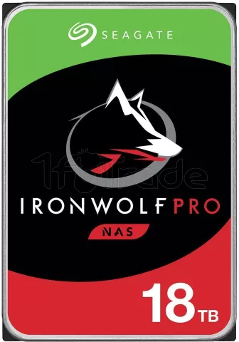 Photo de Disque Dur 3,5" Seagate IronWolf Pro 18To  - S-ATA