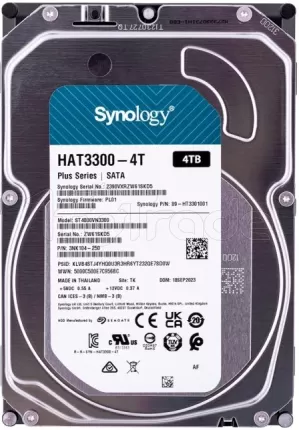 Photo de Disque Dur 3,5" Synology HDD Plus 4To - S-ATA