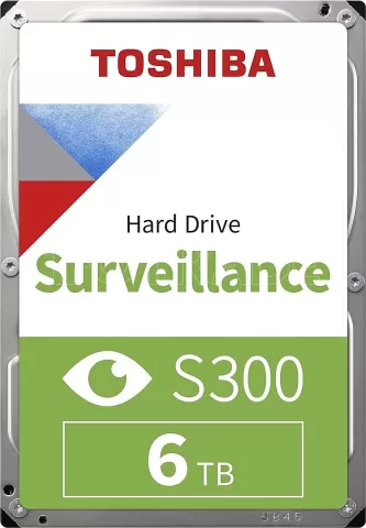 Photo de Disque Dur 3,5" Toshiba S300 Surveillance 6To - S-ATA