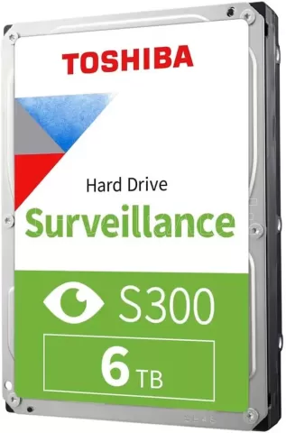 Photo de Disque Dur 3,5" Toshiba S300 Surveillance 6To - S-ATA