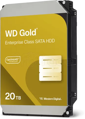 Photo de Disque Dur 3,5" Western Digital Gold Enterprise 20To - S-ATA