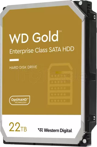 Photo de Disque Dur 3,5" Western Digital Gold Enterprise 22To  - S-ATA