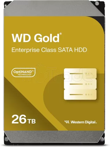Photo de Disque Dur 3,5" Western Digital Gold Enterprise 26To - S-ATA