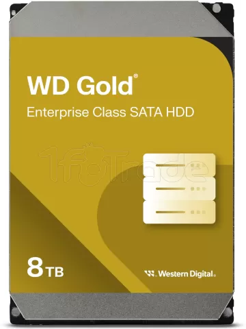 Photo de Disque Dur 3,5" Western Digital Gold Enterprise 8To 256Mo - S-ATA