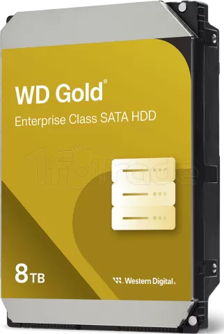 Photo de Disque Dur 3,5" Western Digital Gold Enterprise 8To 256Mo - S-ATA