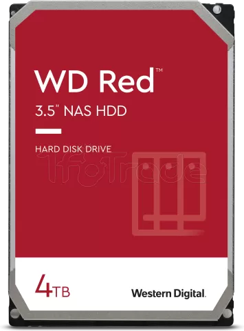 Photo de Disque Dur 3,5" Western Digital Red 4To - S-ATA