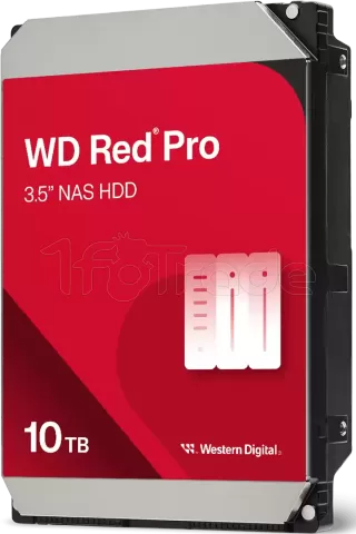 Photo de Disque Dur 3,5" Western Digital Red Pro 10To 512Mo - S-ATA