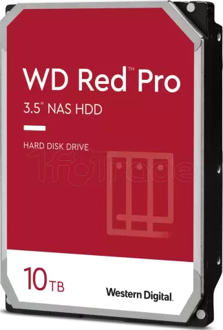 Photo de Disque Dur 3,5" Western Digital Red Pro 10To  - S-ATA