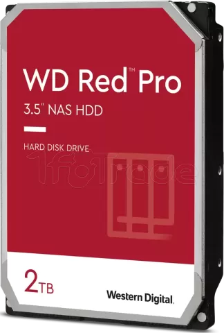 Photo de Disque Dur 3,5" Western Digital Red Pro 2To  - S-ATA