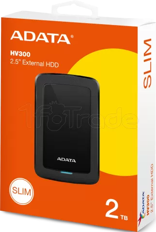 Photo de Disque dur externe Adata HV300 - 2 To (Noir)