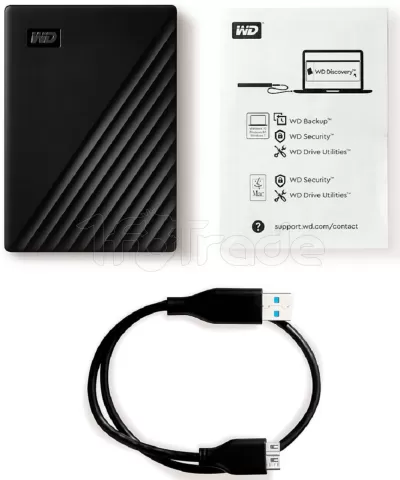 Photo de Disque Dur externe Western Digital My Passport - 2To (Noir)