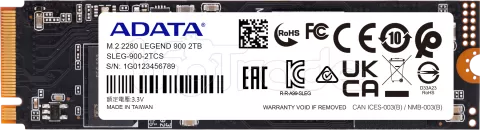 Photo de Disque SSD Adata Legend 900 2To  - M.2 NVMe Type 2280