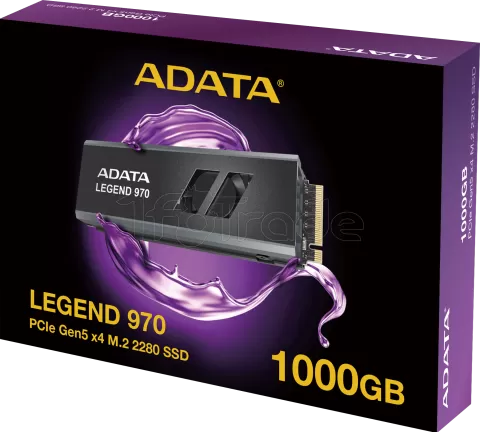 Photo de Disque SSD Adata Legend 970 1To  avec dissipateur - M.2 NVMe Type 2280