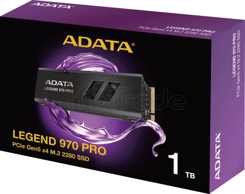 Photo de Disque SSD Adata Legend 970 Pro 1To avec dissipateur - M.2 NVMe Type 2280