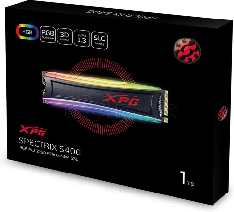 Photo de Disque SSD Adata XPG Spectrix S40G 1To  - M.2 NVMe Type 2280