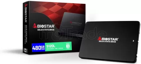 Photo de Disque SSD Biostar S120L 480Go - S-ATA 2,5"