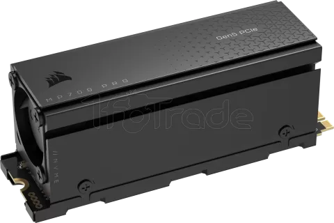 Photo de Disque SSD Corsair MP700 Pro 2To avec dissipateur - NVMe M.2 Type 2280