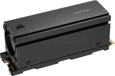 Photo de Disque SSD Corsair MP700 Pro 4To avec dissipateur - NVMe M.2 Type 2280